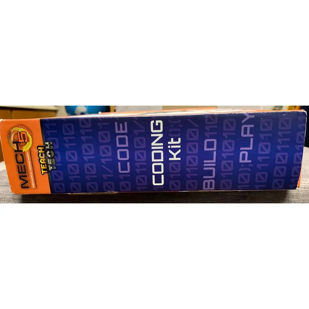 Elenco Teach Tech Mech 5 Mechanical Coding Robot STEM Set Kit - New, Sealed